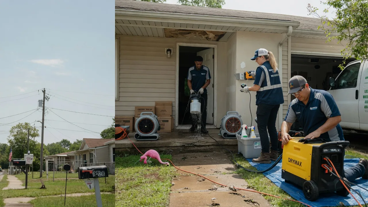 Storm Damage Water Removal in Mechanicsville, IA near me